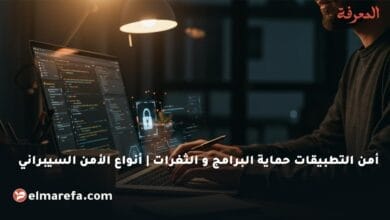 أمن التطبيقات حماية البرامج و الثغرات أنواع الأمن السيبراني
