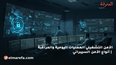 الأمن التشغيلي العمليات اليومية والمراقبة أنواع الأمن السيبراني